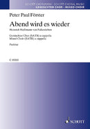 Abend wird es wieder