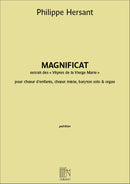 Magnificat - extrait des Vêpres de la Vierge Marie (Vocal Score)