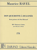 Don Quichotte à Dulcinée - Chanson à Boire