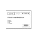 String Quartets No.13-18