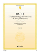 15 dreistimmige Inventionen BWV 787-801