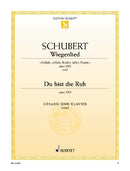 Wiegenlied (Schlafe holder) / Du bist die Ruh op. 98/2 / op. 59/3 D 498 / D 776