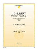 Wandrers Nachtlied I / Der Wanderer op. 4/3 / op. 4/1