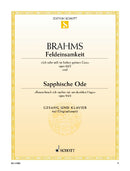 Feldeinsamkeit / Sapphische Ode op. 86/2 / op. 94/4