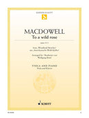 To a wild rose op. 51/1