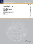 Six Sonatas op. 1, vol. 1