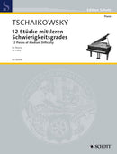 12 Stücke mittleren Schwierigkeitsgrades op. 40