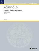 Lieder des Abschieds op. 14