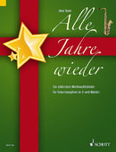 Alle Jahre wieder (tenor saxophone in Bb and piano)