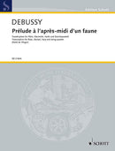 Prélude à l'après-midi d'un faune, Transcription for flute, clarinet, harp and string quartet by Henk de Vlieger