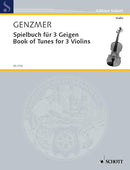 Spielbuch für 3 Geigen GeWV 312
