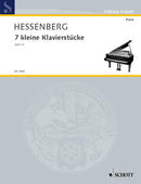 7 kleine Klavierstücke op. 12