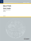 Drei Lieder op. 60