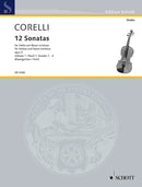 12 Sonatas op. 5, vol. 1