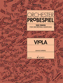 Test Pieces for Orchestral Auditions Viola