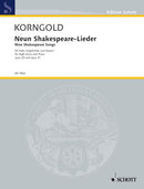 Neun Shakespeare-Lieder op. 29 und 31