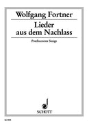 Lieder aus dem Nachlass