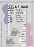 Suite Nr. 6 D-Dur BWV 1012