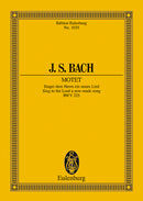 Singet dem Herrn ein neues Lied BWV 225(ポケットスコア)