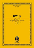 String Quartet F major op. 2/4 Hob. III: 10