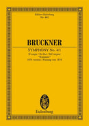 Sinfonie Nr. 4/1 Es-Dur (1874 Version Romantic)