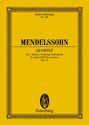 String Quartet A minor op. 13