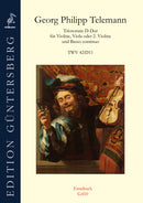 Triosonate D-Dur = Trio Sonata D major, TWV 42:D11