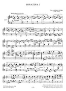 Six sonatines pour la harpe