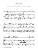 Sonatina für Oboe und Klavier