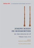 Six Trio Sonatas op. 28 Vol. 2