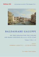 Six trio Sonatas Vol. 1