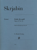 Etüde dis-moll = Etude d-sharp minor, op. 8 no. 12