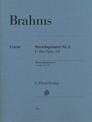 Streichquintett = String Quintet Nr. 2 G major Op. 111(パート譜)