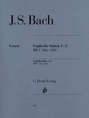 Englische Suiten = English Suites 1-3 BWV 806-808(運指あり・ソフトカバー)