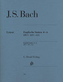 Englische Suiten = English Suites 4-6 BWV 809-811(運指あり・ソフトカバー)