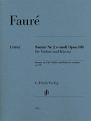 Violin Sonata no. 2 e minor Op. 108