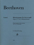 Piano Sonata no. 14 c sharp minor Op. 27 no. 2 (Moonlight)