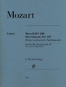 March K. 248 · Divertimento K. 247 (First Lodron Night Music)(パート譜)
