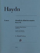 Sämtliche Klaviersonaten = Complete Piano Sonatas, vol. 3(運指なし・ソフトカバー)