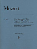 String Trio E flat major K. 563(パート譜)