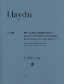 Seven Last Words of Christ Hob. XX/1B, Version for string quartet(パート譜)