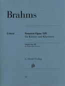 Clarinet Sonatas, op. 120, no. 1 & 2 / Brahms (Henle)