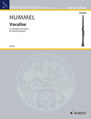 Vocalise (clarinet (or soprano saxophone) and piano)
