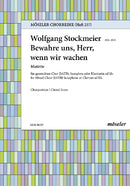 Bewahre uns, Herr, wenn wir wachen Wk 305