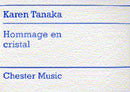 Hommage En Cristal (Chamber Group, String Orchestra, Piano Chamber)