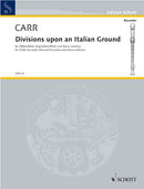 Divisions upon an Italian Ground