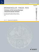 3 Sonatas of the German Baroque