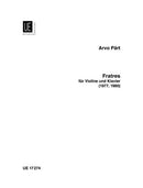 Fratres (Violin & Piano)