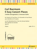 5 leichte Vortragsstücke op. 63