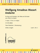 Andante KV 315 (285e) (piano reduction with solo part)